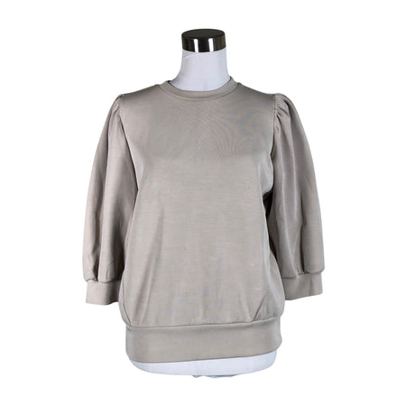 Unisex Selected - Tricot shirt, size 40 - Gray ()