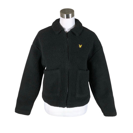 Unisex Lyle&Scott - Faux fur coat, size 38 - Black ()