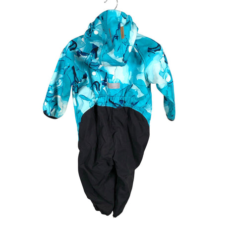 Unisex Reima - Soft shell jumpsuit, size 80 - 86 - Blue (2)