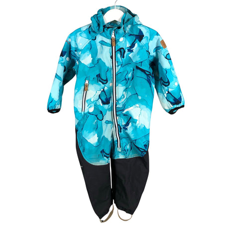 Unisex Reima - Soft shell jumpsuit, size 80 - 86 - Blue ()