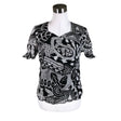 Unisex SOL-Design - Short-sleeved blouse, size 38 - Gray ()