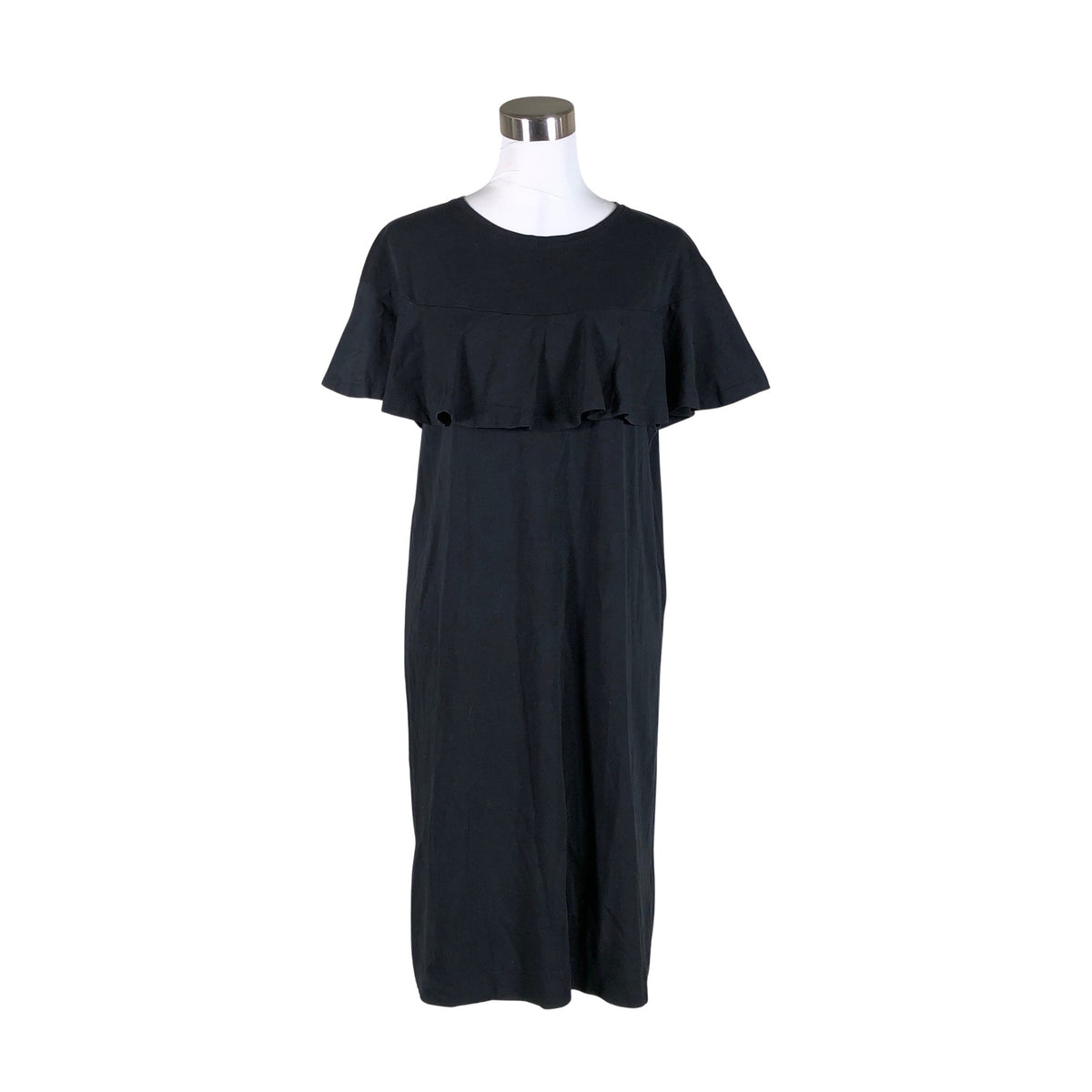 Unisex Papu - Tricot dress, size 40 - Black (1)
