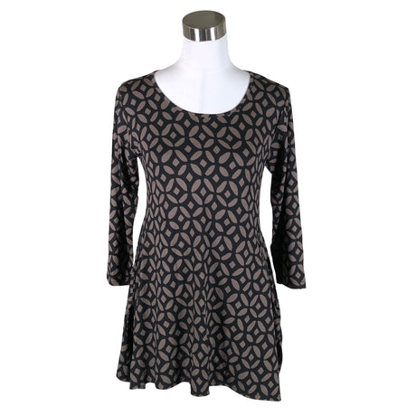 Unisex The Masai - Tricot tunic, size 38 - Brown ()
