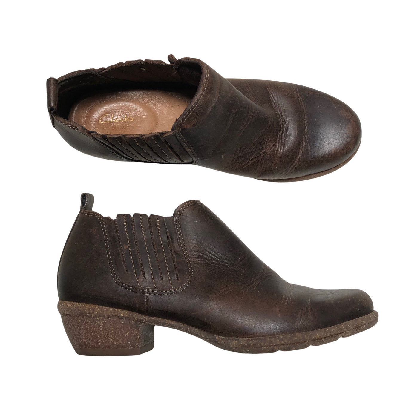 Unisex Clarks - Ankle boots, size 35 - Brown (1)
