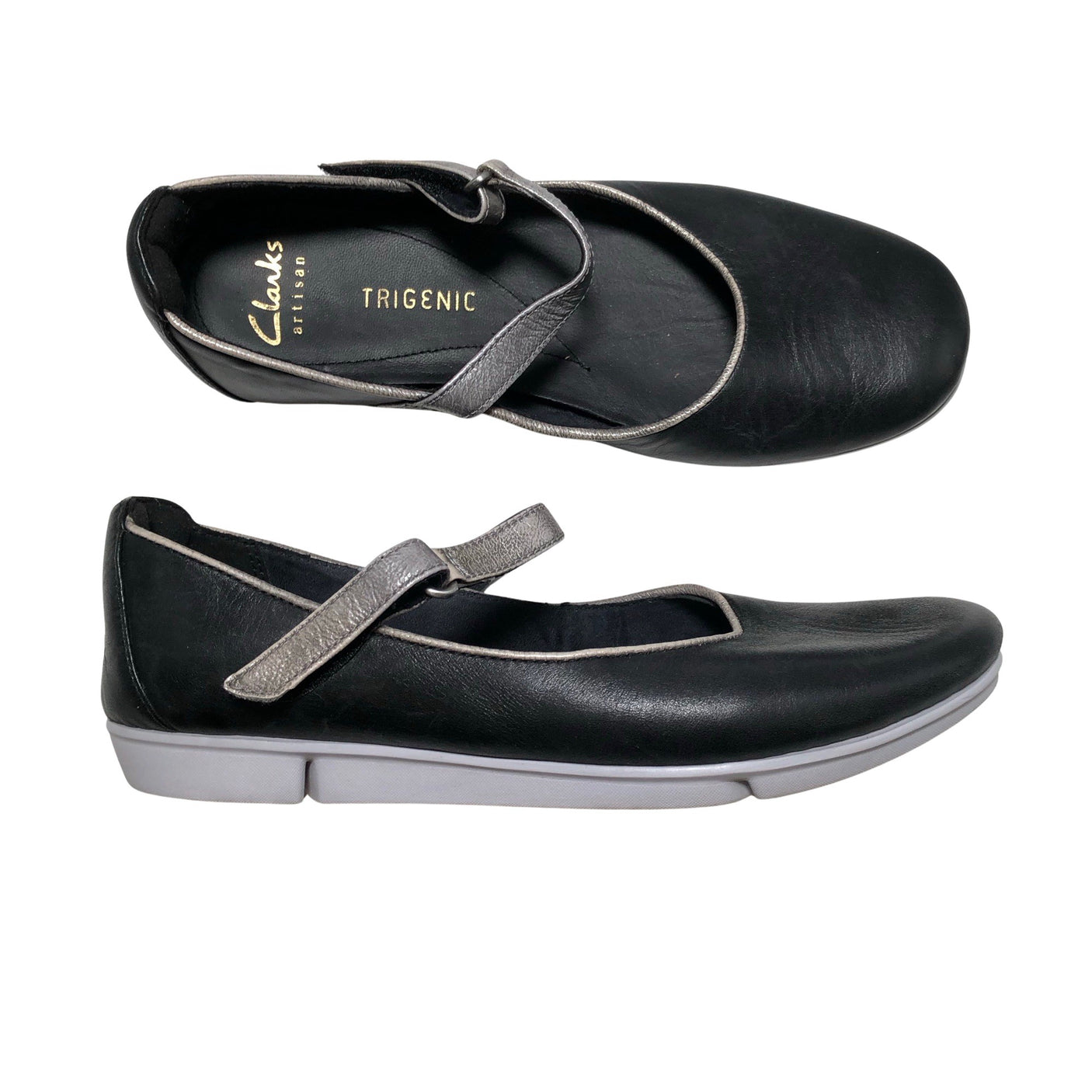 Unisex Clarks - Ballerinas, size 35 - Black (1)