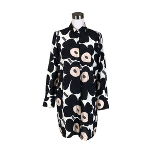 Unisex Marimekko - Schiffon tunic, size 40 - Black (1)