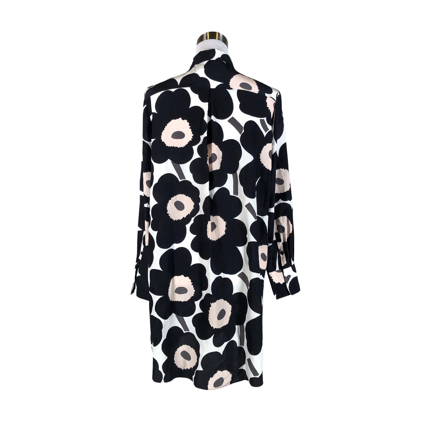 Unisex Marimekko - Schiffon tunic, size 40 - Black (2)