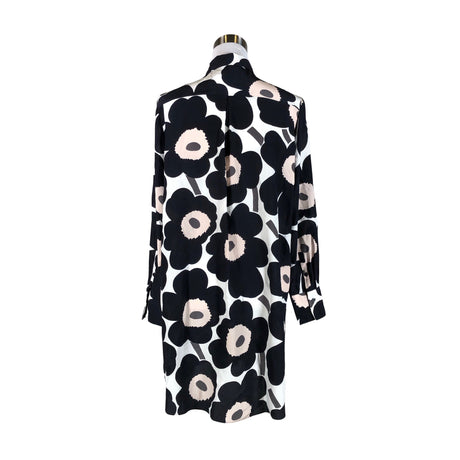 Unisex Marimekko - Schiffon tunic, size 40 - Black (2)