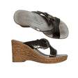 Unisex Onex - Wedge sandals, size 35 - Brown ()