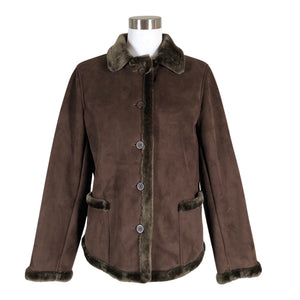 Unisex Jake's - Leather jacket, size 40 - Brown (1)