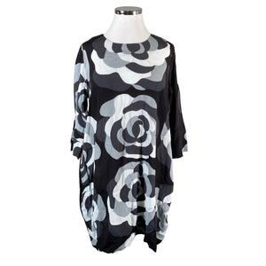 Unisex Marimekko - Schiffon dress, size 42 - Gray (1)