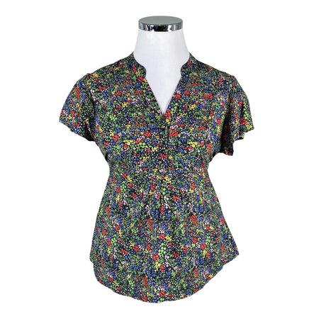 Unisex Marks&Spencer - Short-sleeved blouse, size 42 - Black ()