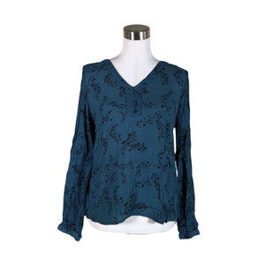 Unisex Kaffe - Blouse, size 38 - Blue (1)