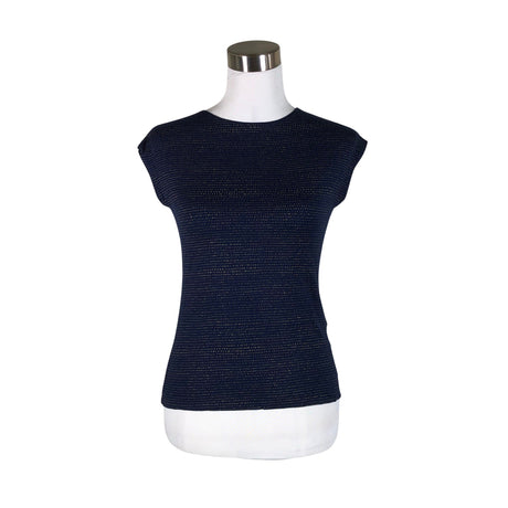 Unisex Nanso - Tricot tank top, size 40 - Blue ()