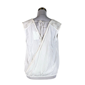 Unisex Esprit - Top, size 40 - White (2)