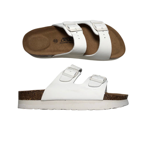 Unisex Cruz - Sandals, size 40 - White ()