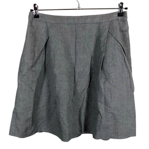 Unisex And Less - Fabric skirt, size 40 - Gray (1)