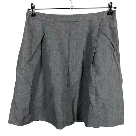 Unisex And Less - Fabric skirt, size 40 - Gray ()