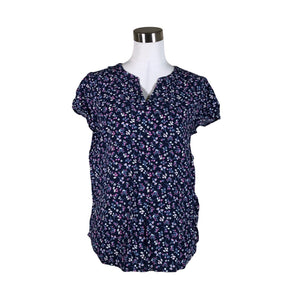 Unisex Esprit - Short-sleeved blouse, size 38 - Blue (1)