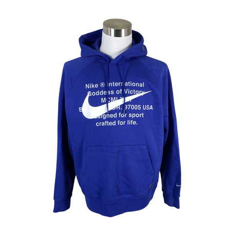 Unisex Nike - Hoodie, size M - Blue ()