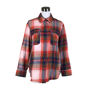 Unisex Next - Flannel shirt, size 34 - Orange (1)