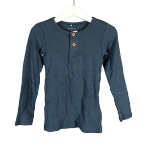 Unisex Name It - Tricot shirt, size 104 - 110 - Blue (1)