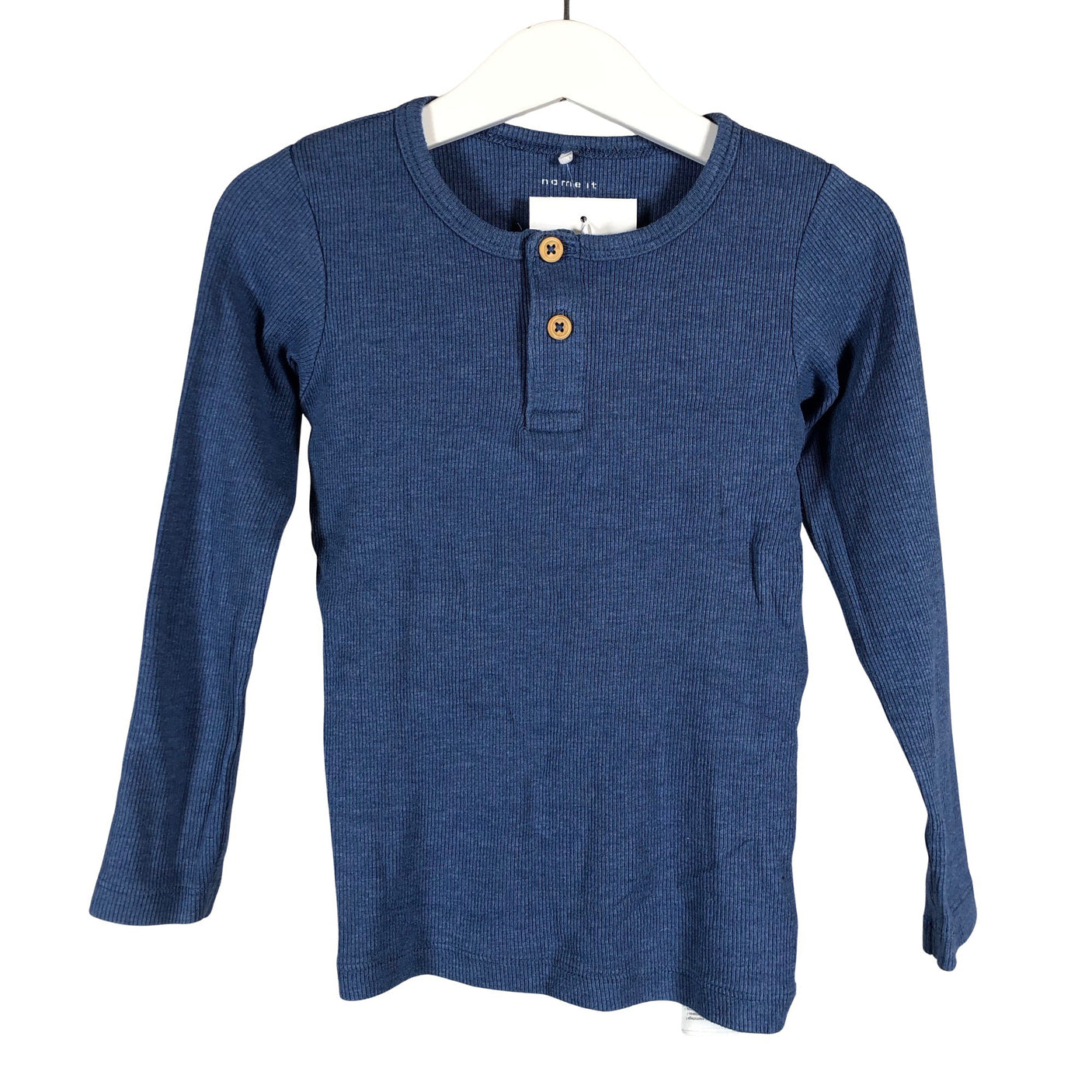 Unisex Name It - Tricot shirt, size 104 - 110 - Blue (1)