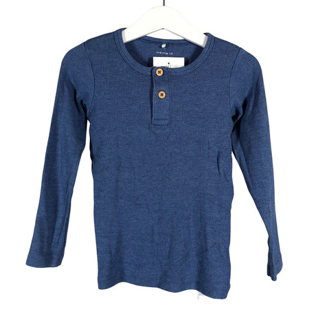 Unisex Name It - Tricot shirt, size 104 - 110 - Blue ()