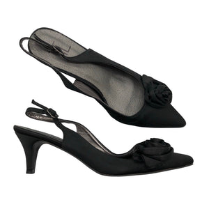 Unisex Trendy Line - Evening high heels, size 40 - Black (1)