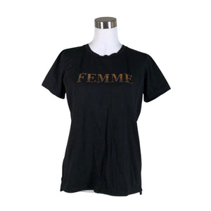 Unisex Rue de Femme - T-shirt, size 38 - Black (1)