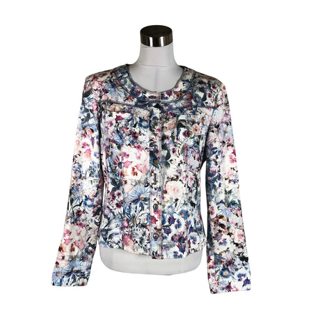 Unisex Apanage - Denim jacket, size 40 - White ()