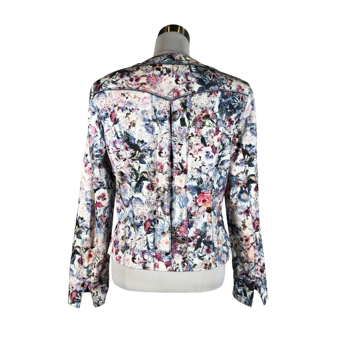 Unisex Apanage - Denim jacket, size 40 - White (2)