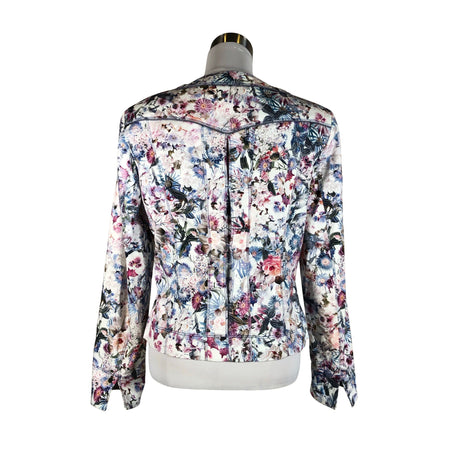 Unisex Apanage - Denim jacket, size 40 - White (2)