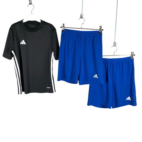 Unisex Adidas - Sports shorts, size 146 - 152 - Blue ()