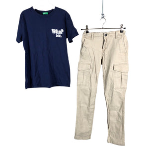 Unisex Jack & Jones - Slacks, size 140 - 146 - Beige (1)