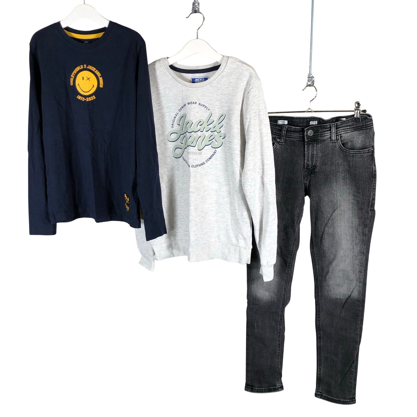 Unisex Jack & Jones - Jeans, size 146 - 152 - Black (1)