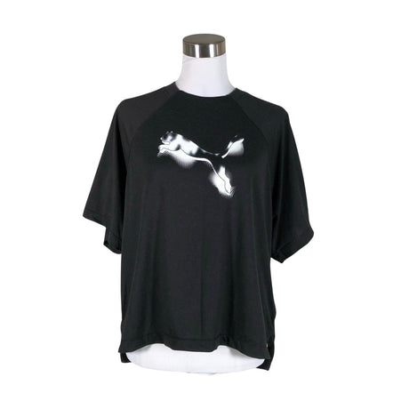 Unisex Puma - Sports shirt, short sleeve, size 40 - Black ()