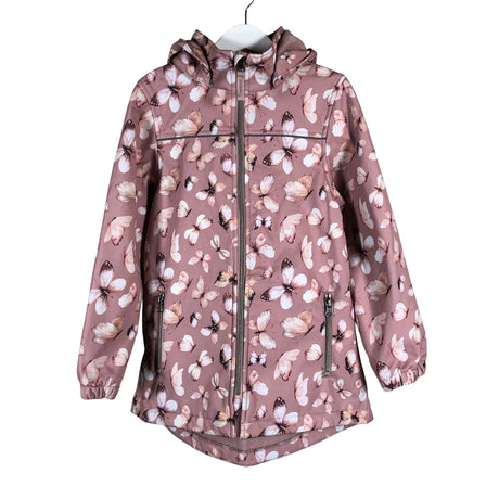 Unisex Name It - Soft shell jacket, size 116 - 122 - Light pink ()