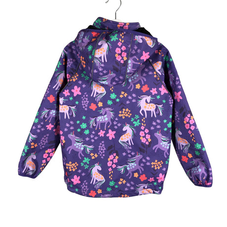 Unisex Bogi - Soft shell jacket, size 116 - 122 - Violet (2)