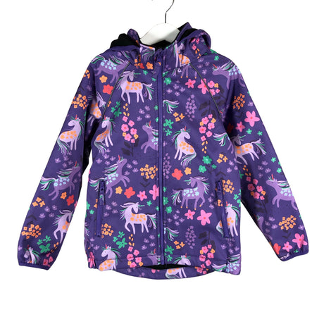 Unisex Bogi - Soft shell jacket, size 116 - 122 - Violet ()