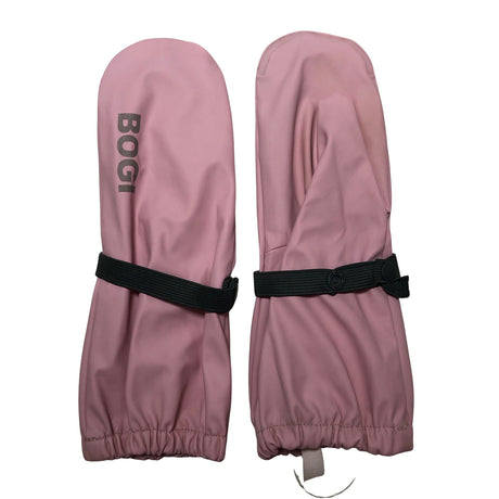 Unisex Bogi - Rain mittens, size 3 - 4 vuotta - Light pink ()