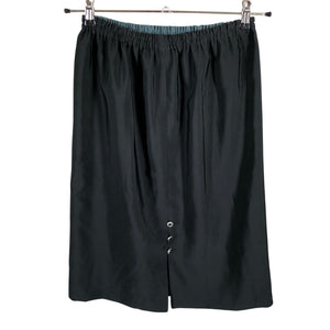Unisex Handmade - Fabric skirt, size 38 - Black (2)