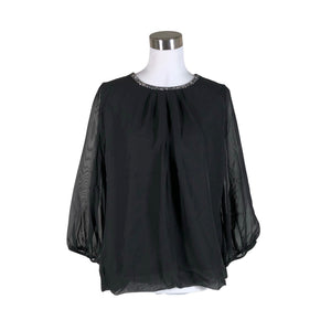 Unisex Taifun - Blouse, size 40 - Black (1)