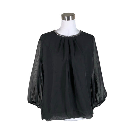 Unisex Taifun - Blouse, size 40 - Black ()