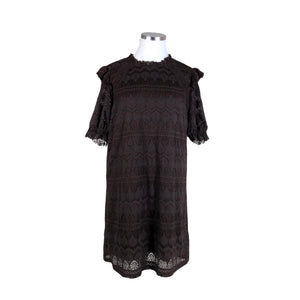 Unisex Cream - Dress, size 44 - Brown (1)