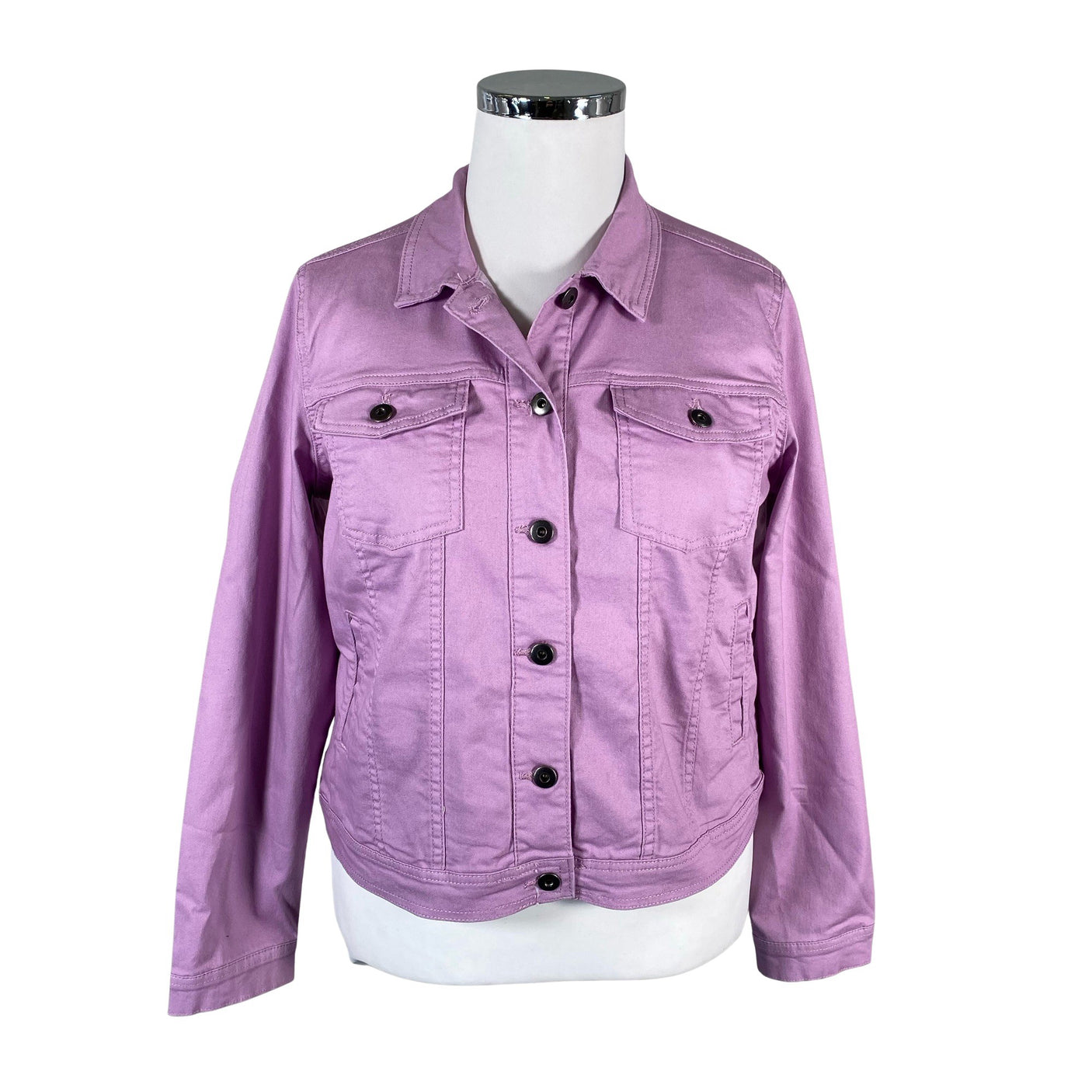 Unisex Kaffe - Denim jacket, size 44 - Violet (1)