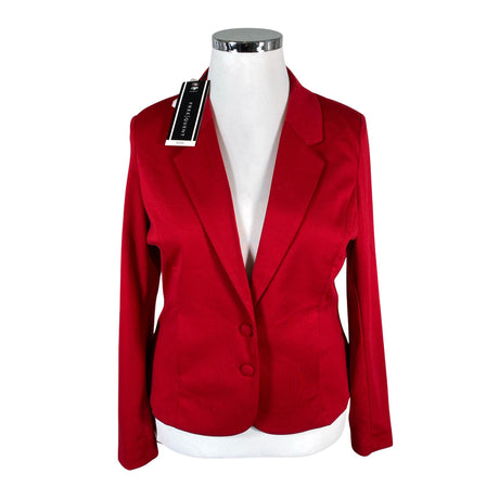 Unisex Free Quent - Sweat jacket, size 42 - Red ()
