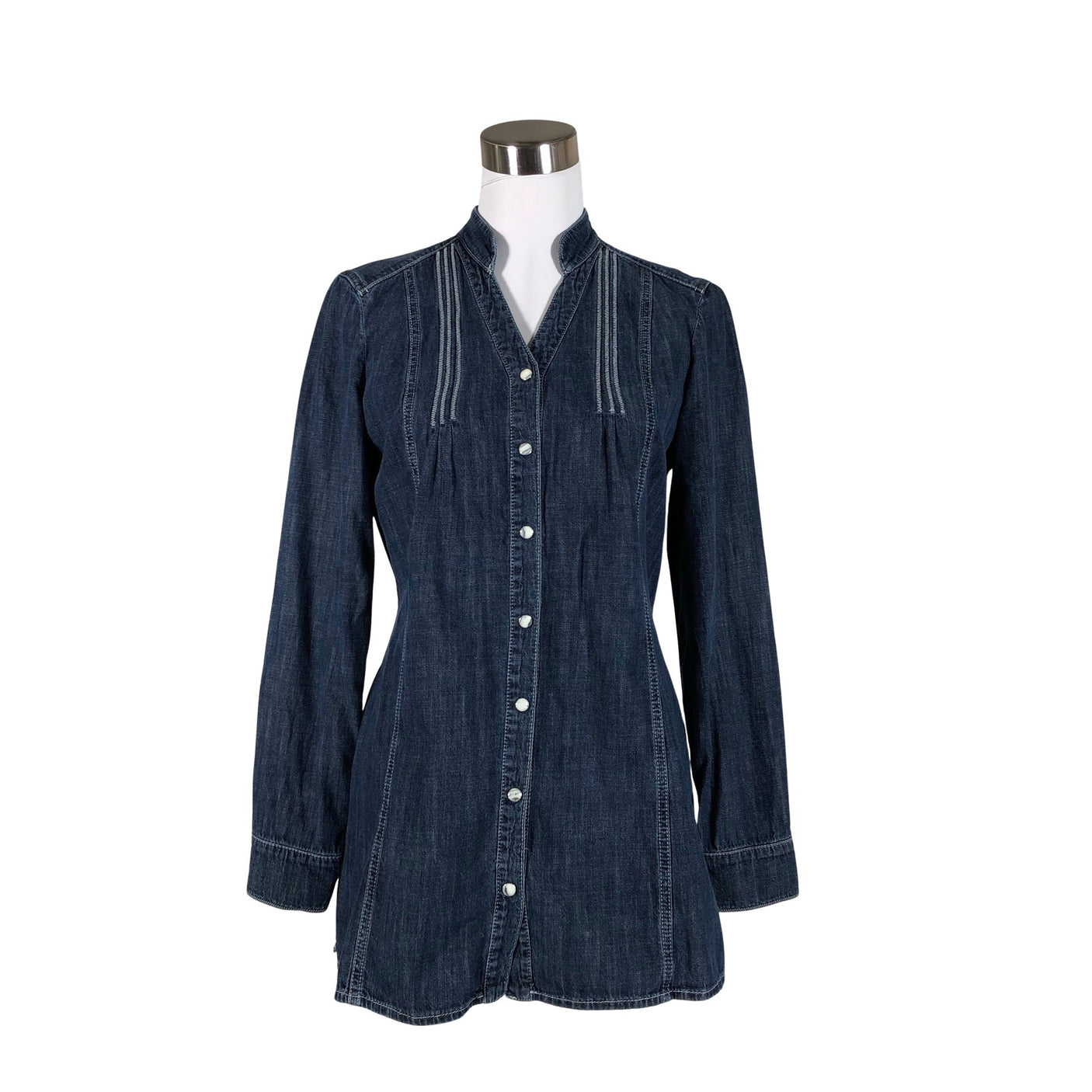 Unisex Prêt - Denim tunic, size 38 - Blue (1)