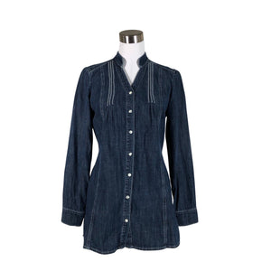 Unisex Prêt - Denim tunic, size 38 - Blue (1)