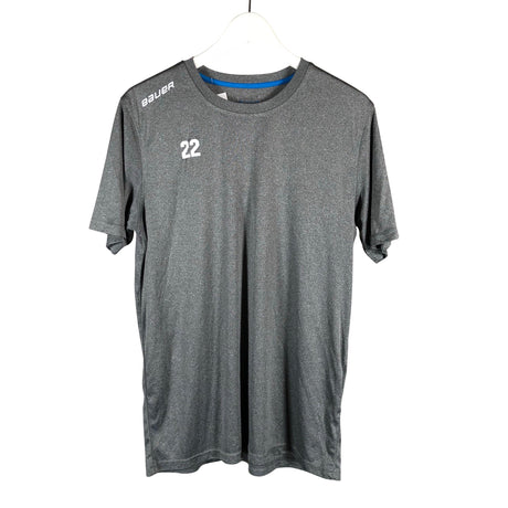 Unisex Bauer - Sports shirt, short sleeve, size M - Gray ()